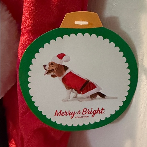 Red Mrs. Claus Costume with Santa Hat - Picture 6 of 7